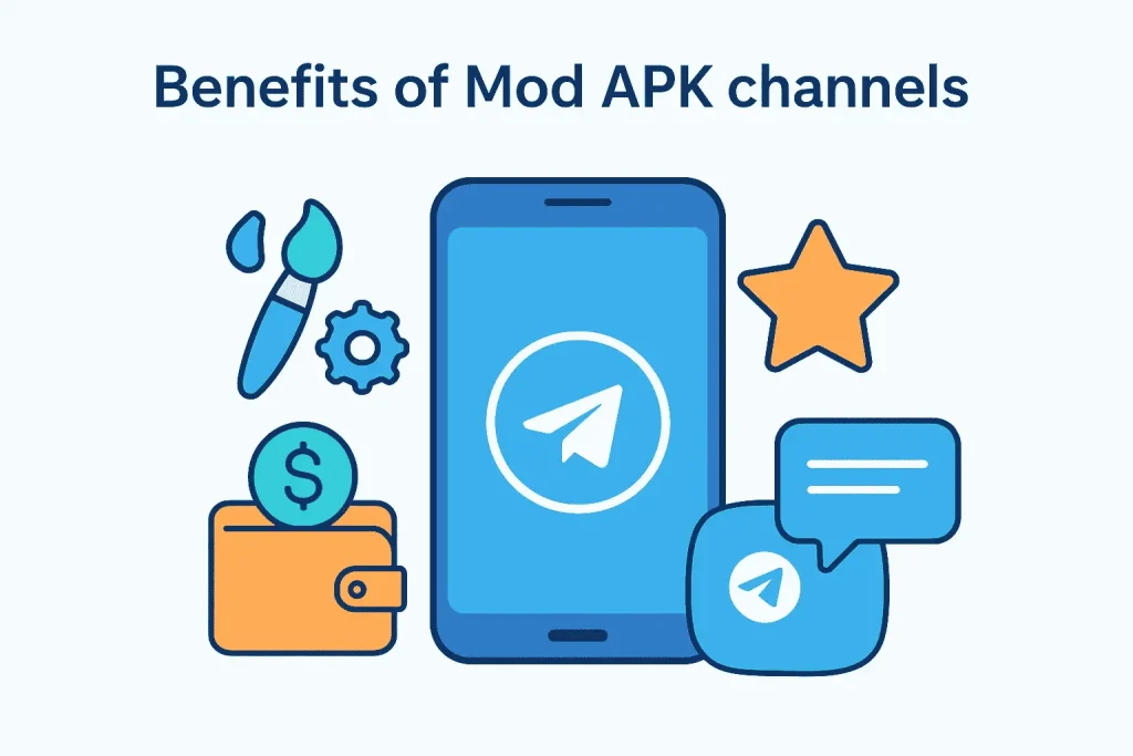 Telegram Mod APK Channels & their features for Android and iOS 13 Benefits of Mod APK channels 1